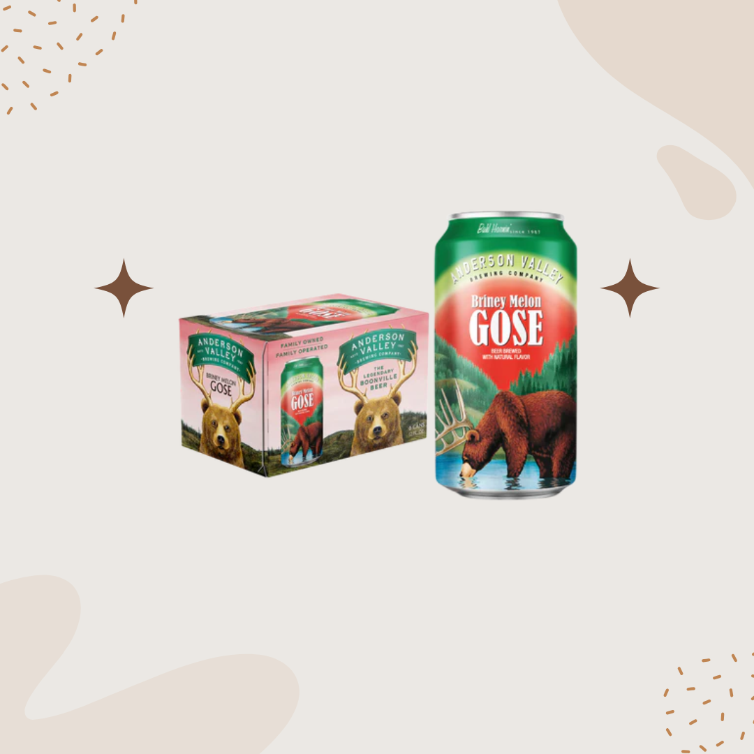 Anderson Valley Briney Melon Gose 355ml (6 pack)