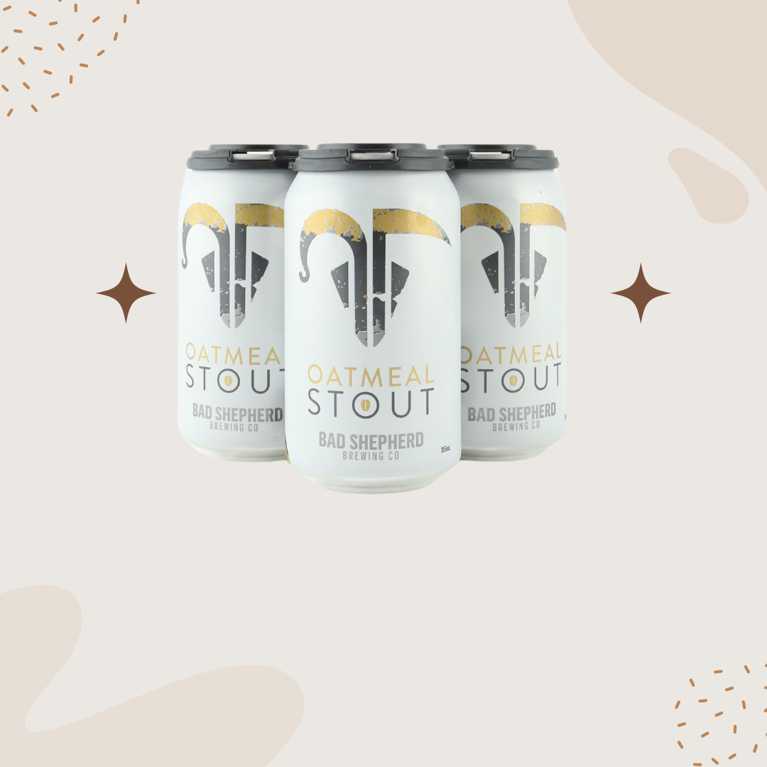 Bad Shepherd Oatmeal Stout (4 pack) 355ml