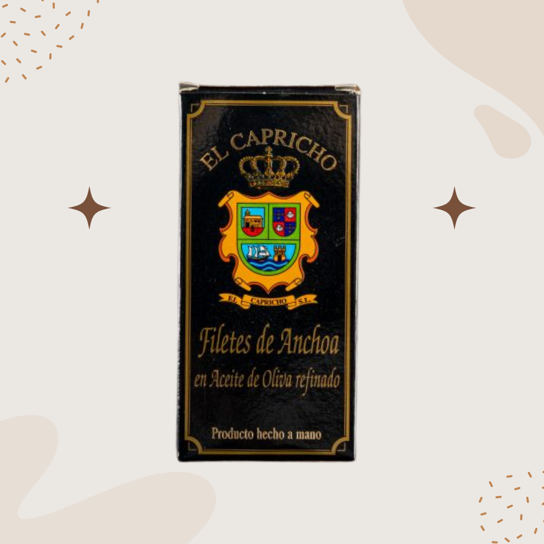 El Capricho Cantabrian Anchovies in Olive Oil 50g