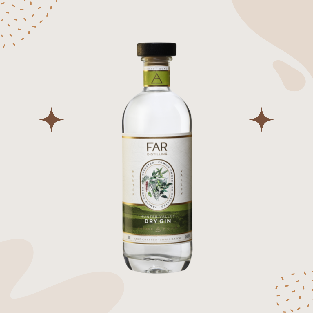 Far Distilling Hunter Valley Dry Gin 500ml
