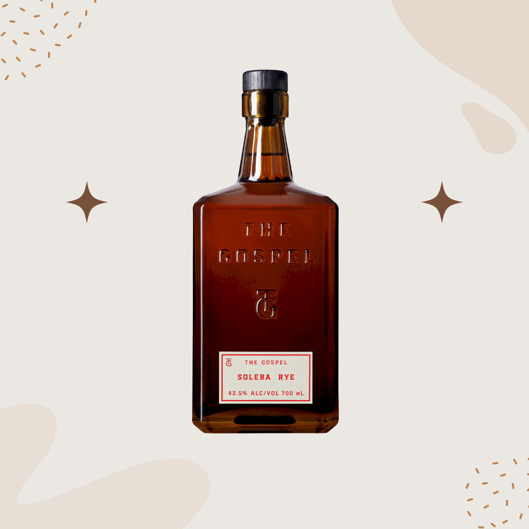 Gospel Solera Rye Whisky 700ml