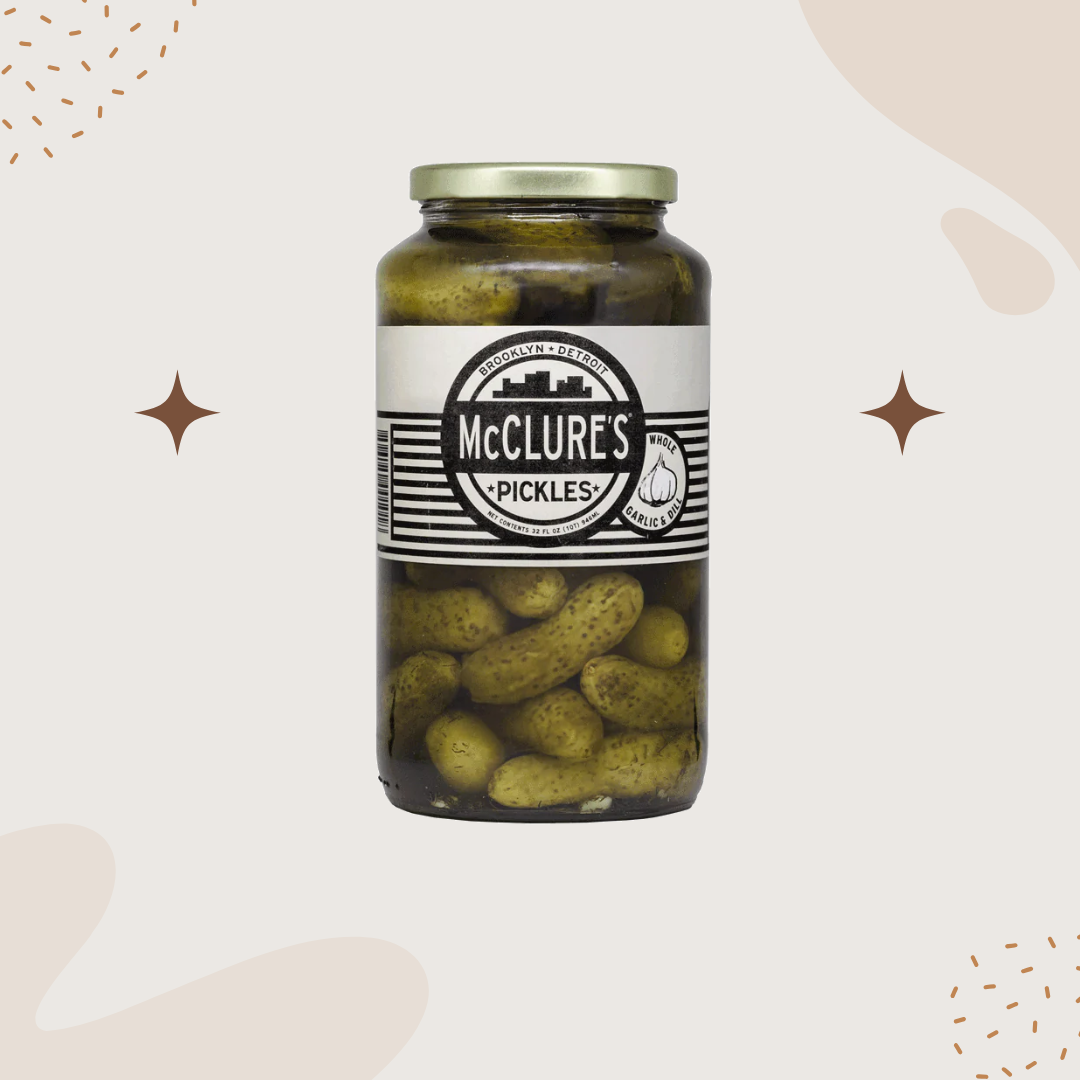 McClure's Garlic & Dill Whole Pickles 907g