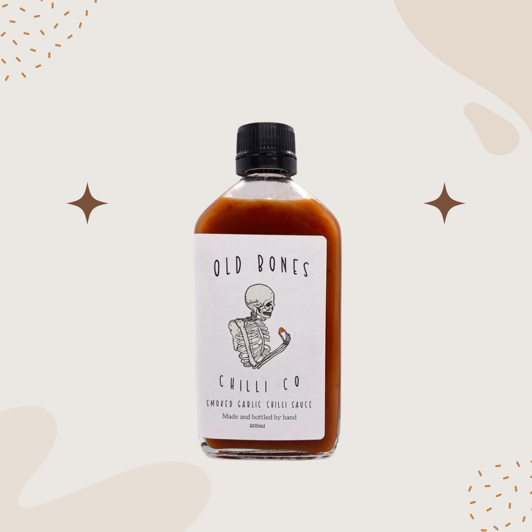 Old Bones Smoked Garlic Chilli Sauce 200ml