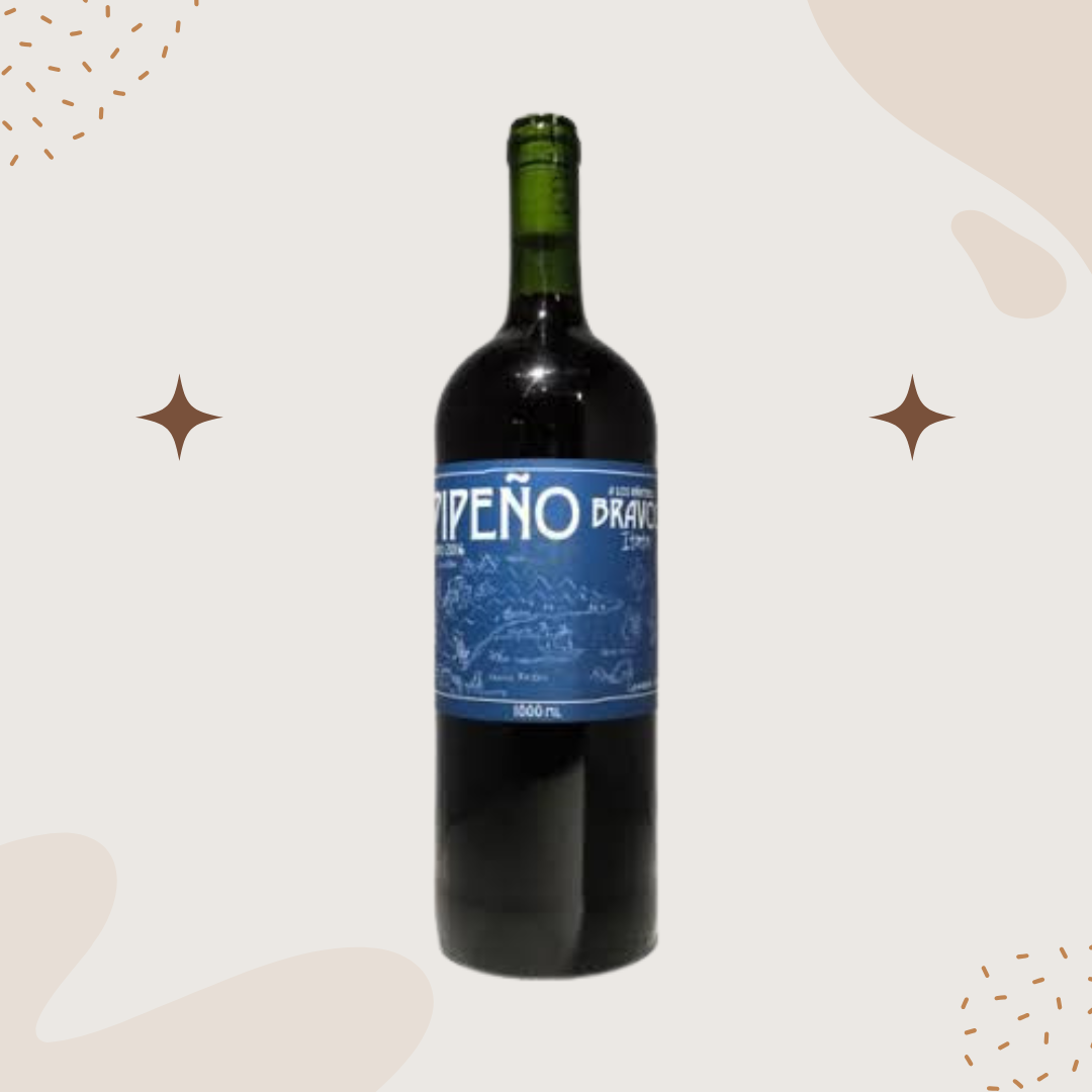 A Los Viñateros Bravos Pipeño Tinto 2023 1L