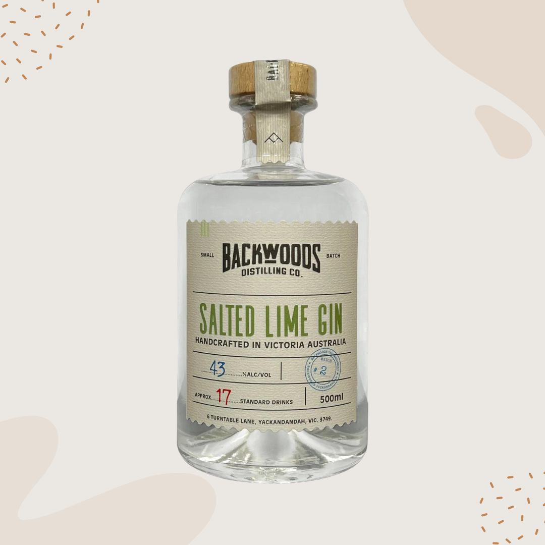 Backwoodss Distillery Salted Lime Gin 700ml