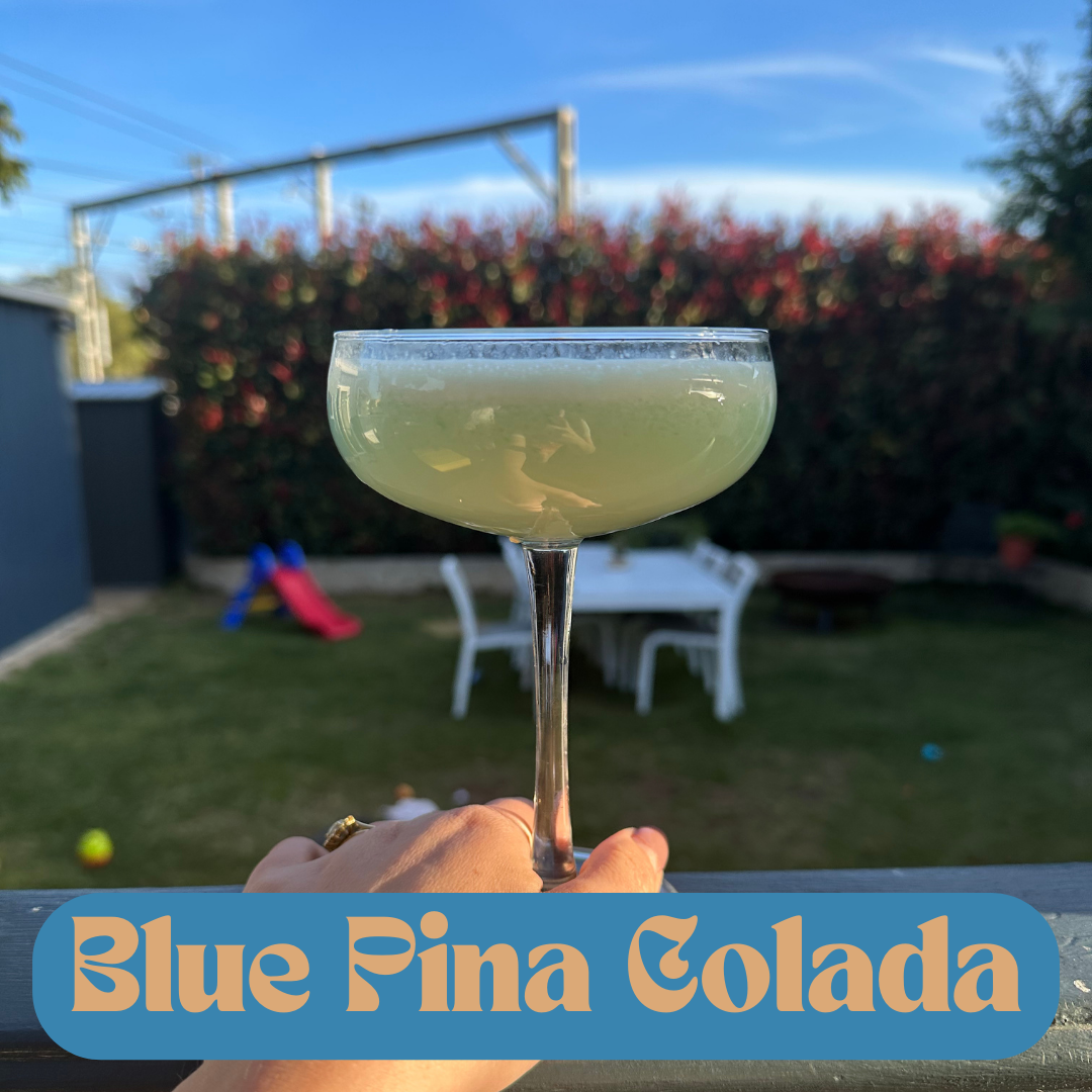 The Blue Pina - Recipe by Vera Wine