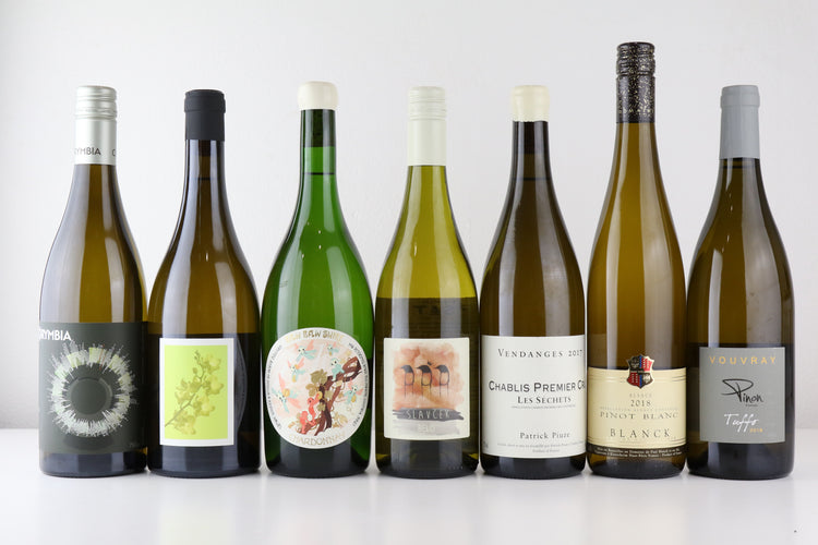 A collection of textural and aromatic whites