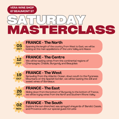 Saturday Masterclasses at Vera