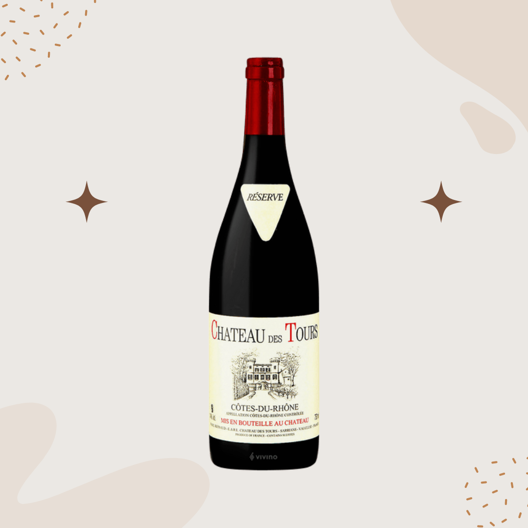 Chateau des Tours Cotes du Rhone Rouge 2019