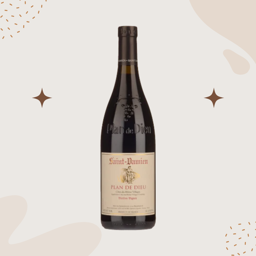 Domaine Saint Damien 'Plan de Dieu' Cotes du Rhone VV 2023