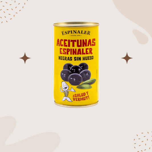 Espinaler Black Olives 350g