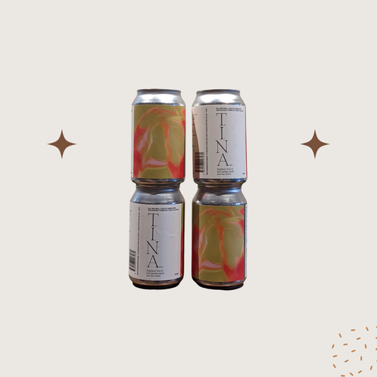 TINA Drinks 2.0 - Sparkling Raspberry Non Alch (4 pack)