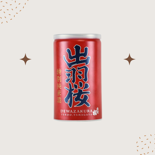Dewazakura Tokubetsu Junmai Can 180ml