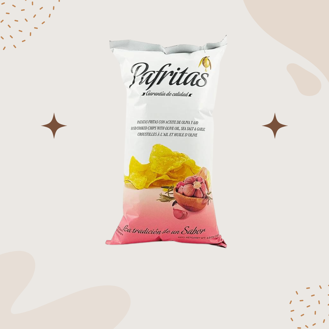 Pafritas ‘Ajo' Spanish Garlic Chips 120g