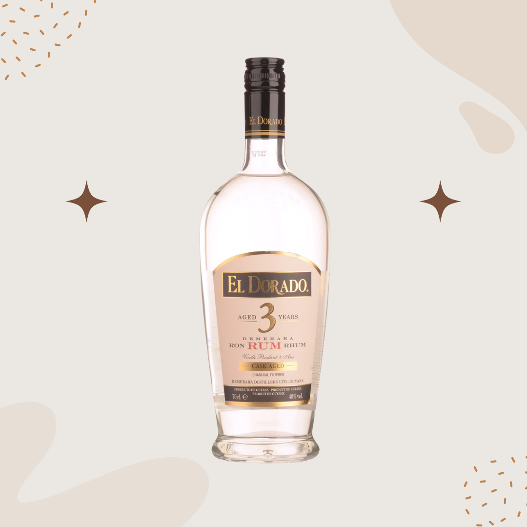 El Dorado 3 year old White Rum 700ml
