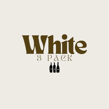 All Whites Mixed 3 Pack