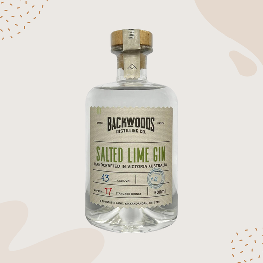 Backwoods Salted Lime Gin 500ml